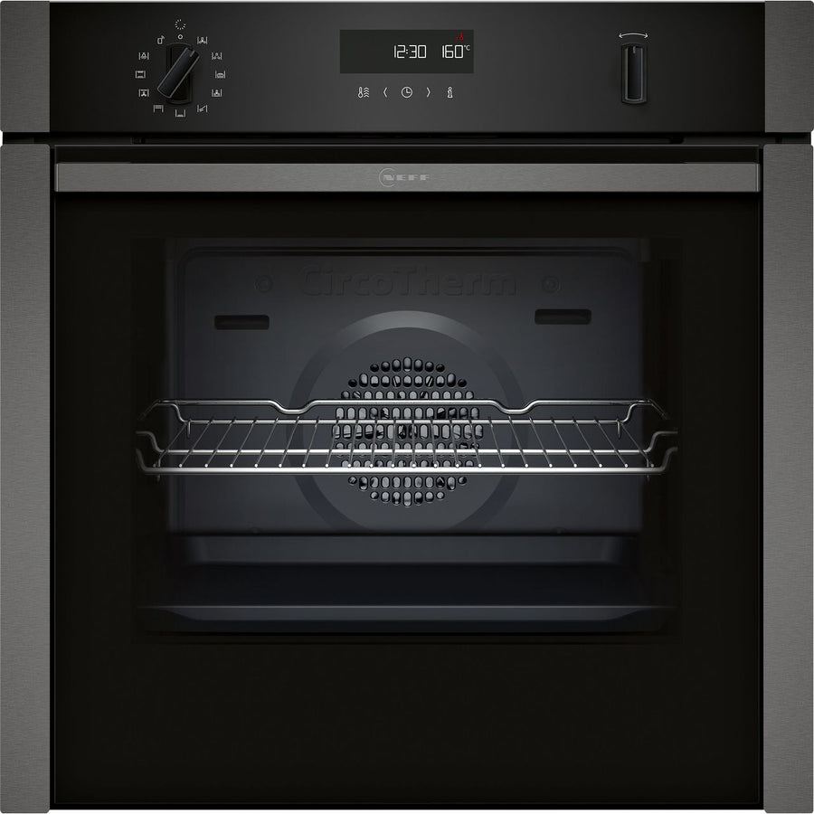 NEFF N50 Slide & Hide B6ACH7AG7B Electric Single Oven 59.4cm x 54.8cm x 59.5cm