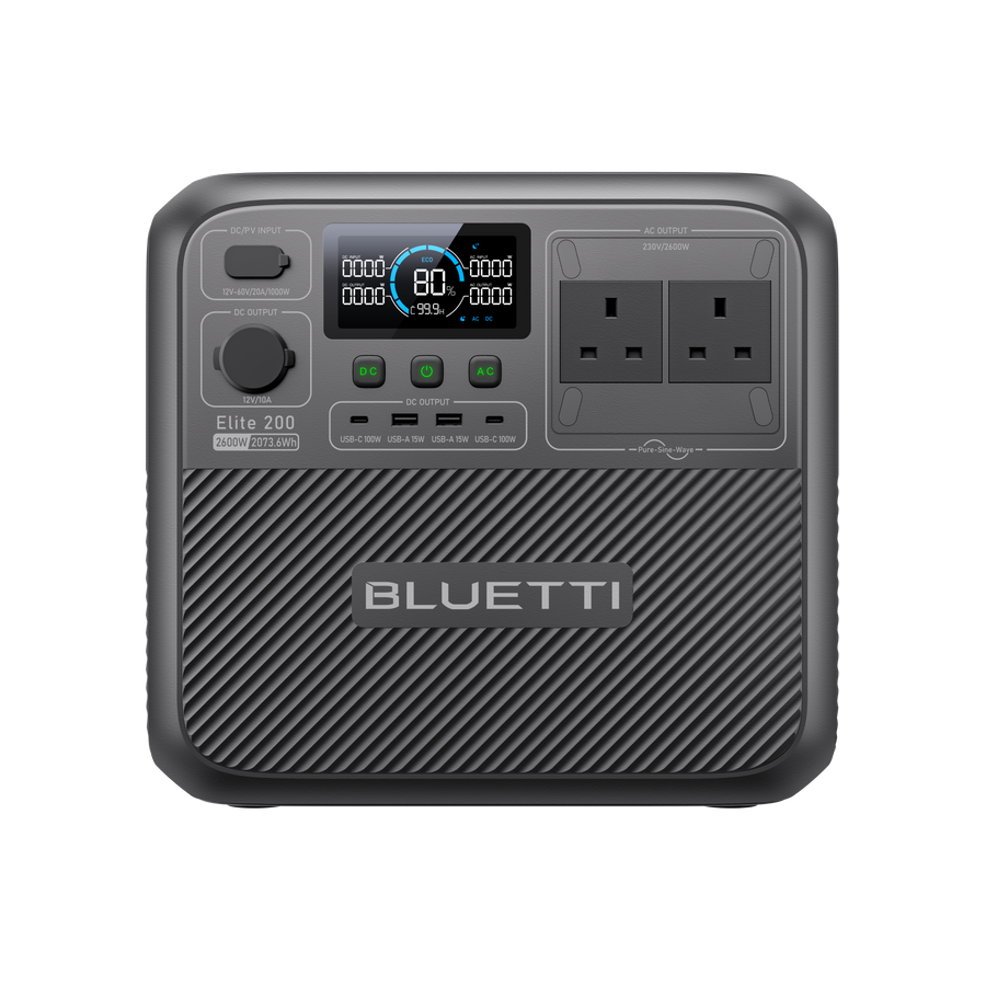 BLUETTI Elite 200 V2 Portable Power Station 2600W 2073.6Wh