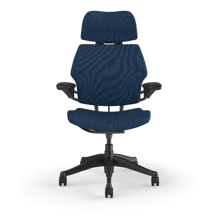 Humanscale Freedom Headrest Ergonomic Office Chair – Self-Adjusting Recline, Living Product Certified