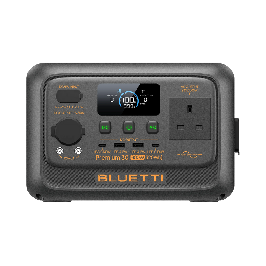 BLUETTI Premium 30 V2 Portable Power Station | 600W 320Wh
