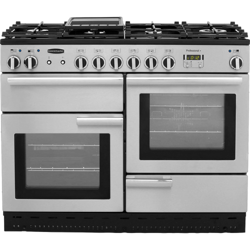 Rangemaster Professional Plus PROP110DFFSS/C Dual Fuel Range Cooker 110cm x 60cm x 89.8cm