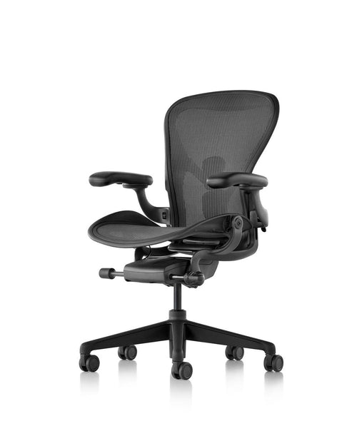 Herman Miller Aeron Office Chair Size A – Graphite, PostureFit SL Support