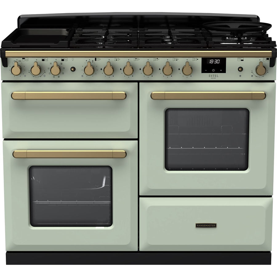 Rangemaster Estel Deluxe ESDLO110DF Dual Fuel Range Cooker 109.2cm x 65.4cm x 89.5cm
