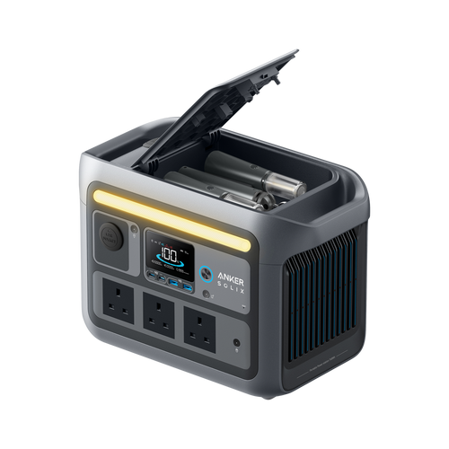 Anker SOLIX C800 Plus Portable Power Station - 768Wh | 1200W (refurbished)(90% new)