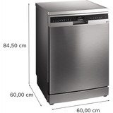 Siemens iQ500 SN25EI13CE Full Size Dishwasher 60cm x 60cm x 84.5cm 3
