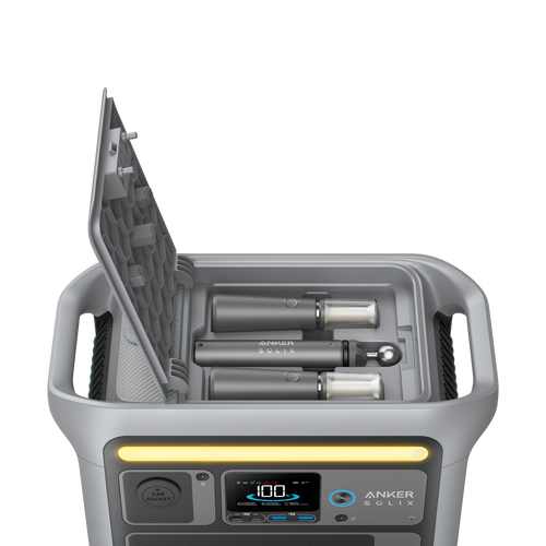 Anker SOLIX C800 Plus Portable Power Station - 768Wh | 1200W (refurbished)(90% new)