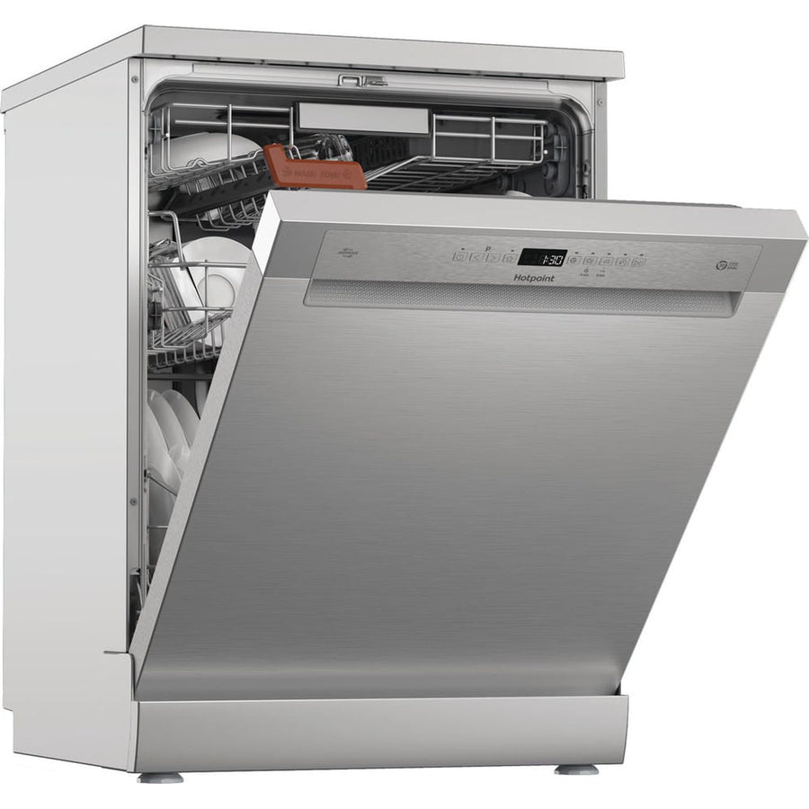 Hotpoint Hydroforce H8F HP51X UK Dishwasher 60cm x 59cm x 85cm
