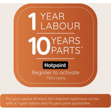 Hotpoint ColdGuard C HD 93M WW UK Heat Pump Tumble Dryer 59.8cm x 60.7cm x 84.6cm 4