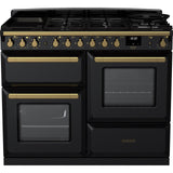 Rangemaster Estel Deluxe ESDLO110DFPGBL/AB1 Dual Fuel Range Cooker 109.2cm x 65.4cm x 89.5cm 1