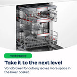 Bosch Series 4 SPV4EMX17G Slimline Dishwasher 44.8cm x 55cm x 81.5cm 4