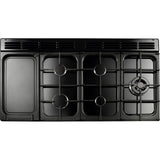 Rangemaster Classic Deluxe CLDLO110DFPSLT/AB1 Dual Fuel Range Cooker 109.2cm x 66.6cm x 89.5cm 2