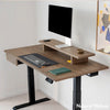 Desky Dual Laminate Sit-Stand Desk 120cm – Electric Height Adjustable 3