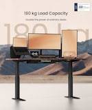 FlexiSpot E7 PRO Height Adjustable Standing Desk – 180kg Capacity, TÜV Certified, Self-Locking Motor 4