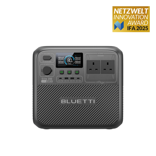 BLUETTI Elite 200 V2 Portable Power Station 2600W 2073.6Wh