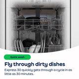 Hotpoint HP2FFC14BN6XUK Full Size Dishwasher 60cm x 59cm x 85cm 6