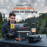 Jackery Explorer 500 v2 Portable Power Station 4