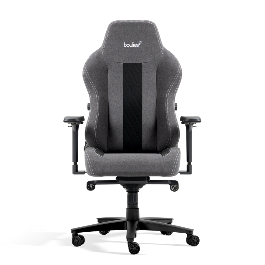 Boulies Master Gaming Chair – Water-Repellent Fabric, Adjustable Lumbar