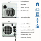 Ecor Pro DH1200 DryFan 12 Litre Desiccant Dehumidifier 230v - Free 1m Duct 6