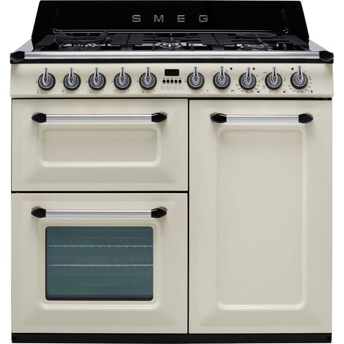 Smeg Victoria TR103P Dual Fuel Range Cooker 100cm x 60cm x 90cm
