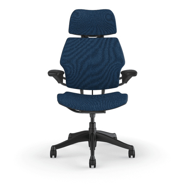 Humanscale Freedom Headrest Ergonomic Office Chair – Self-Adjusting Recline, Living Product Certified