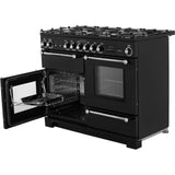 Rangemaster Kitchener KCH110DFFBL/C Dual Fuel Range Cooker 110cm x 60cm x 89.8cm 5