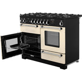 Rangemaster Kitchener KCH110DFFCR/C Dual Fuel Range Cooker 110cm x 60cm x 89.8cm 3