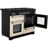 Rangemaster Kitchener KCH110DFFCR/C Dual Fuel Range Cooker 110cm x 60cm x 89.8cm 4