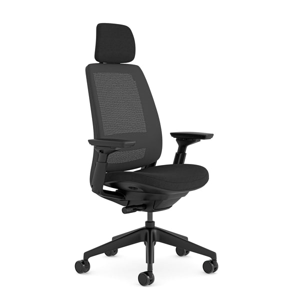 Steelcase Series 2 Ergonomic Office Chair – Air LiveBack, 4D Armrests, Weight-Activated Tension